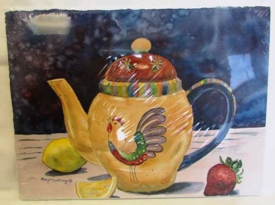 "Tea Time" Watercolor