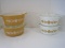 Lot - Pyrex Bakeware 2 Butterfly Gold Pattern 1.5L Covered Casseroles