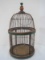 Decorative Wire/Wooden Dome Shaped Bird House