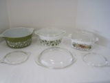 Lot - Corningware 1 1/2qt. Spice of Life Covered Casserole