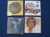 Lot - Vinyl Record LP Albums Barry Manilow, Best of Disney