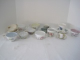 Lot - Misc. Porcelain Coffee Cups, Bavaria Demitasse Cup/Saucer, Royal Dover China, Etc.