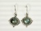 Silver Labradorite Earrings