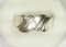 Silver Twist Design Ring