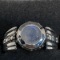 Silver Moonstone Ring Approx. 7.7g