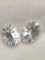 2 Genuine White Topaz Approx. 2ct