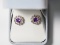 Silver Amethyst 2-in-1 Earrings