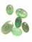 6 Genuine Emeralds Approx. 2ct