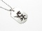 Stainless Steel Men's Necklace w/ Tribal Pendent