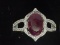 Silver Ruby Ring PICTURE NEEDED