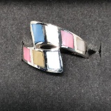 Silver Mother of Pearl Ring Approx. 5g