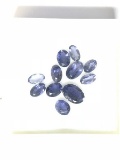 11 Genuine Lolite Stones Approx. 3.4ct