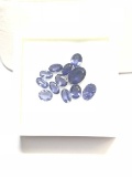 12 Genuine Lolites Approx. 3.4ct