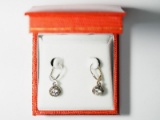 Silver CZ Earrings