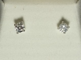 Silver Cubic Zirconia Earrings