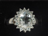 Silver Cubic Zirconia Ring