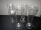2 Pilsner Glasses, 2 Flute Glasses