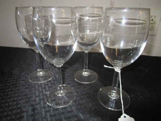 4 Large Wine Goblets