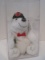 Collectible Coca-Cola Bean Bag Plush Polar Bear Wearing A Cap w/ Coke Bottle in Display Case