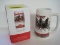 Budweiser 2011 Strength, Power, Beauty Holiday Clydesdales Stein