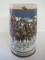 Budweiser 1989 Collector's Series Special Edition Stein Depicting Hitch on Winter's Evening