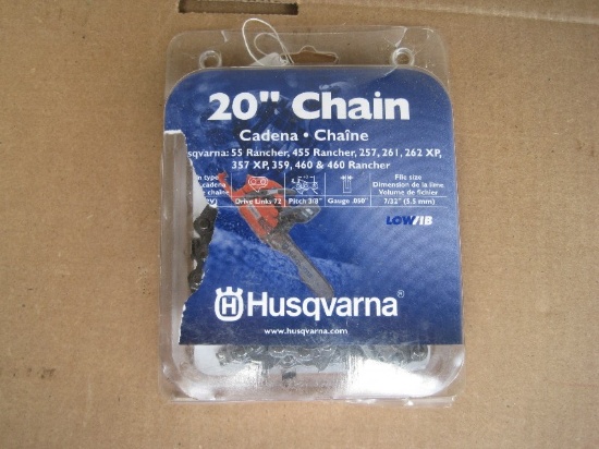 Husqvarna 20" Chain Saw Chain
