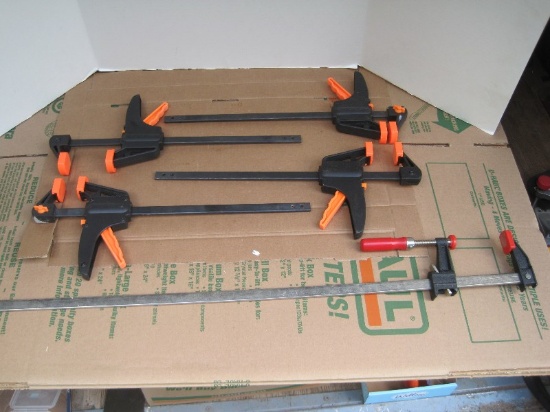5 Adjustable Clamps