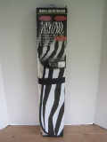 Zebra Auto Shade Protects Car Interior 58x28 Fits Most Cars New