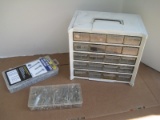 Lot - 20 Drawer Hardware Storage Cabinet