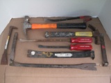 Lot - 2 Hammers/Pry Bar Tools