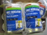 Lot - Foil Duct Insulation 15' Long 12