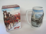 Budweiser Clydesdale 75th Anniversary 2008 Stein w/ CoA