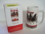 Budweiser 2011 Strength, Power, Beauty Holiday Clydesdales Stein