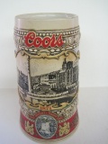 Coors 1988 Edition Relief Factory Design Stein #143473