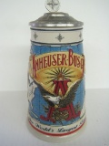 Budweiser Anheuser-Busch Collectors Club 1996 Membership Stein #01826