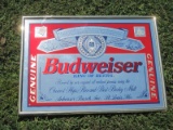 Budweiser Trademark Logo Wall Mirror