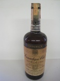 Imported Canadian Club Blended Whiskey 1 Liter Glass Bottle Seal Dated 1978