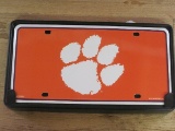 Clemson License Plate Tag For Car