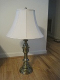 Brass Antiqued Patina Classic Style Table Lamp