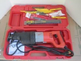 Milwaukee Heavy Duty Sawzall w/ Assorted Blades & Case