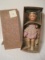 Vintage Eegee's Susan Stroller Walking Doll Real Life Knee Action in Original Box