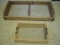 2 Wooden Frame Handled Sifters