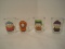 Set - 4 South Park Comedy Central Cartoon Character Shot Glasses