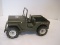 Tonka Metal/Plastic Green Army Jeep