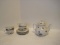 10 Piece - Porcelain Tea Service 4 Cups/4 Saucers