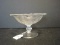Heisey Depression Glass Orchid Etched Pattern Compote