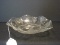 Heisey Depression Glass Orchid Etched Pattern Flared Rim Bowl