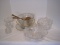 Lot - Crystal/Pressed Glass Serving Bowls, Compote, Cruet, Etc.