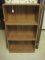 Oak Finish Bookcase