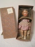 Vintage Eegee's Susan Stroller Walking Doll Real Life Knee Action in Original Box
